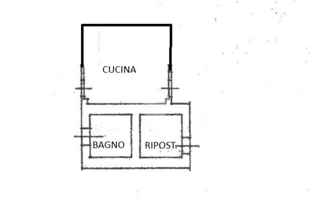Casa semi indipendente Via olmetto, Bagnolo Piemonte - planimetria 1