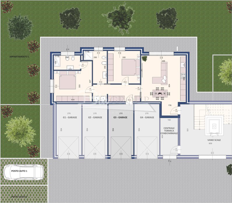 Three-room apartment Carpi - photo 3