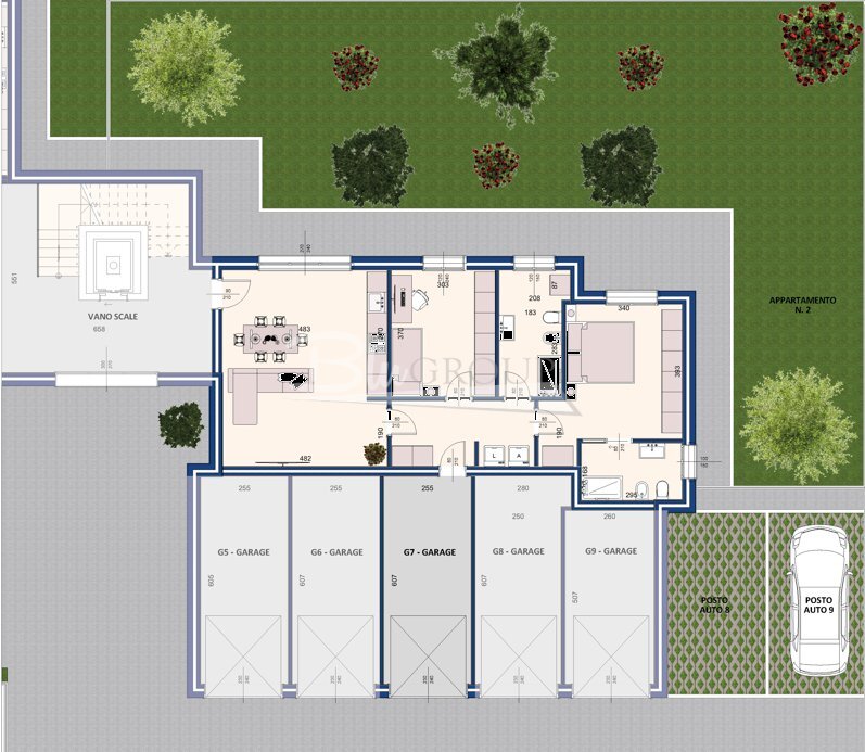 Three-room apartment Carpi - photo 1