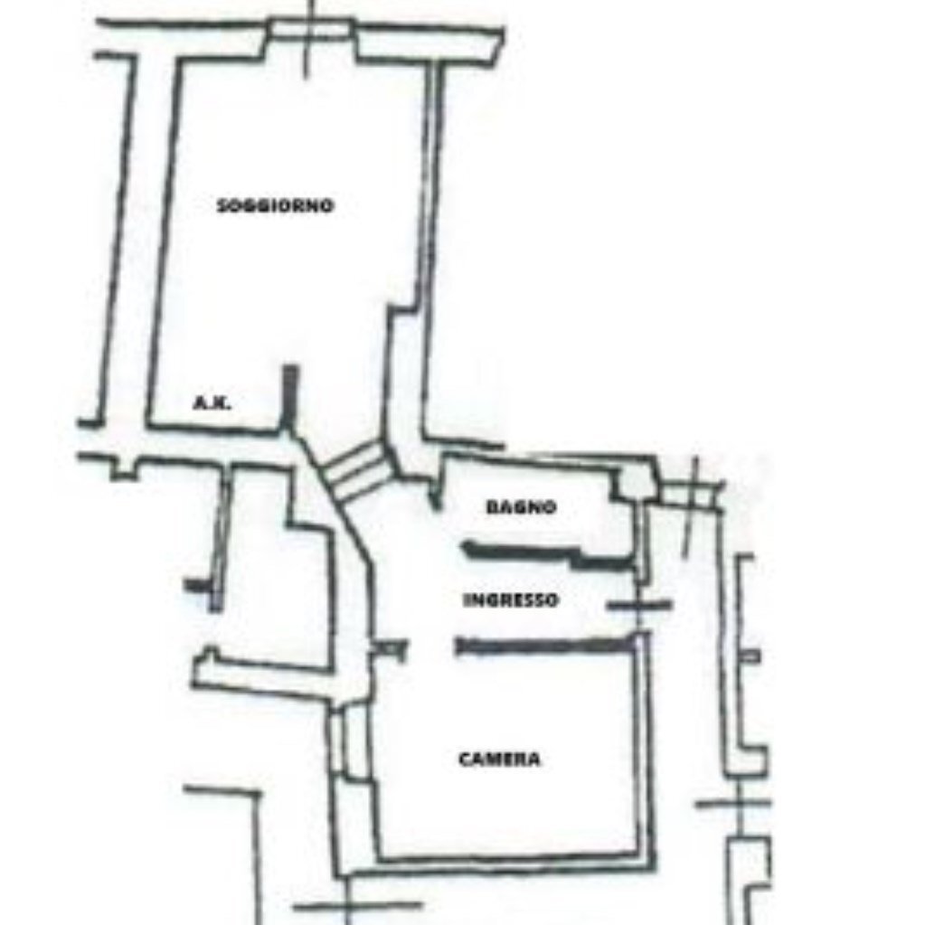 Bilocale Via Medail, 102, Bardonecchia - planimetria 1