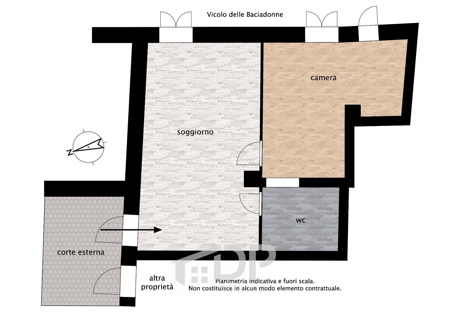 Foto 32 - Monolocale Via dei Sabini
 
106, Palombara Sabina - planimetria 1