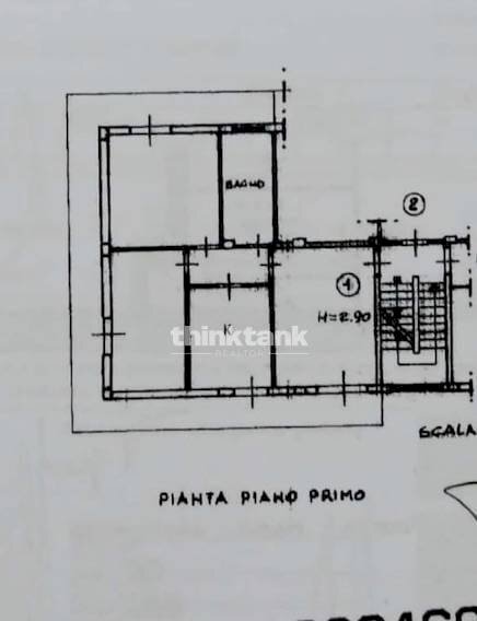 Foto 18 - Three-room apartment Via Etnea, Mascalucia - floor plans 1