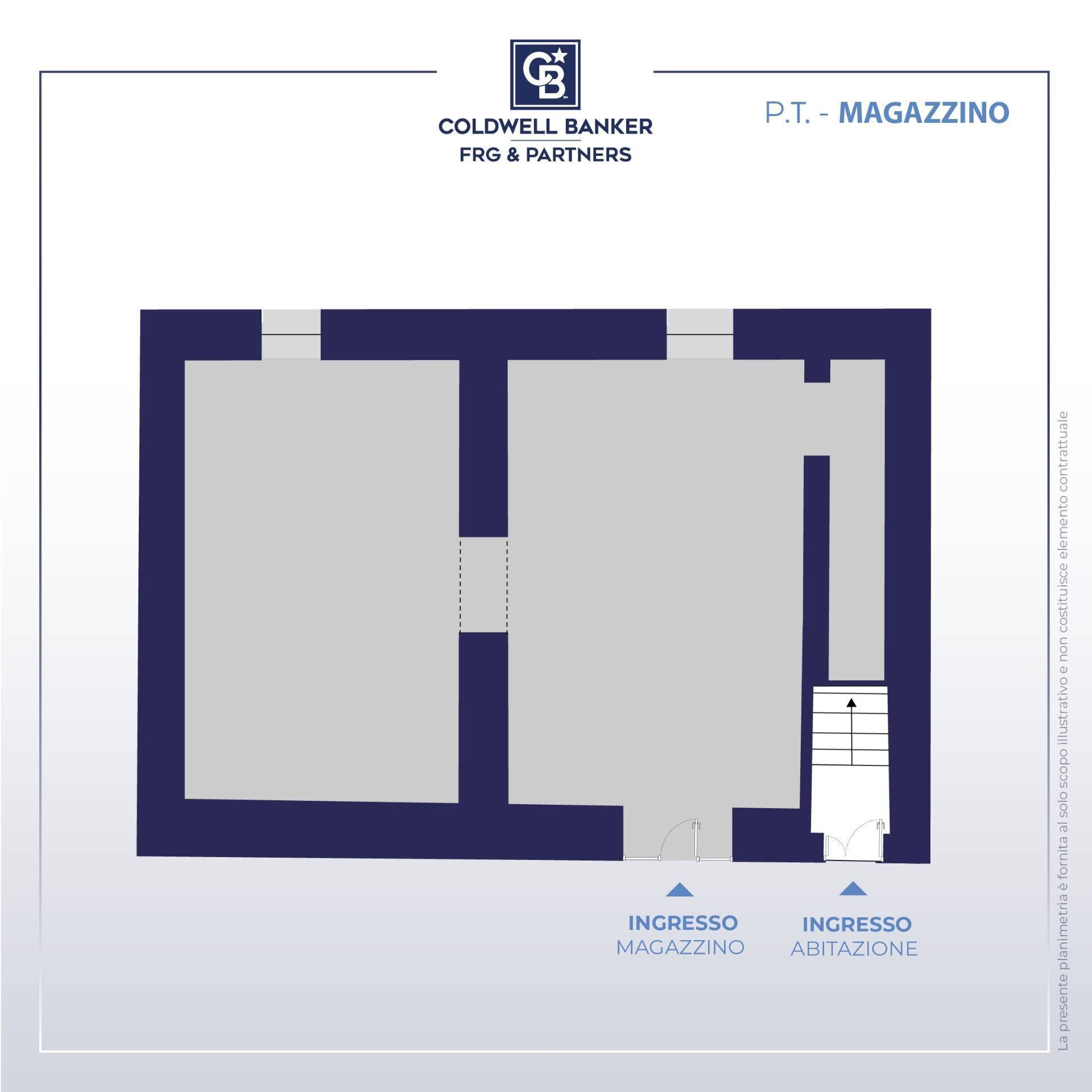 Foto 40 - Trilocale Via San Pietro, Vitorchiano - planimetria 1