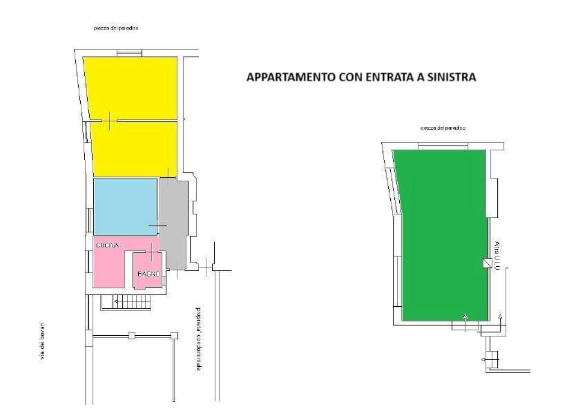 Foto 54 - Attico vicolo de bovari, Roma - planimetria 1