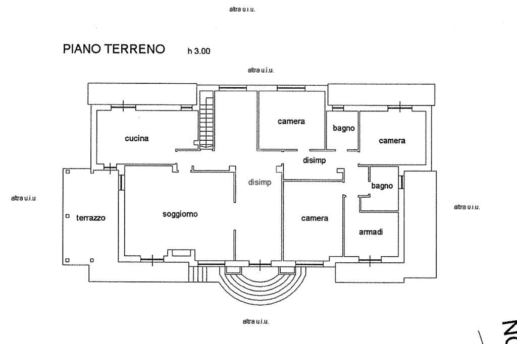 Villa Strada revigliasco, Moncalieri - floor plans 1