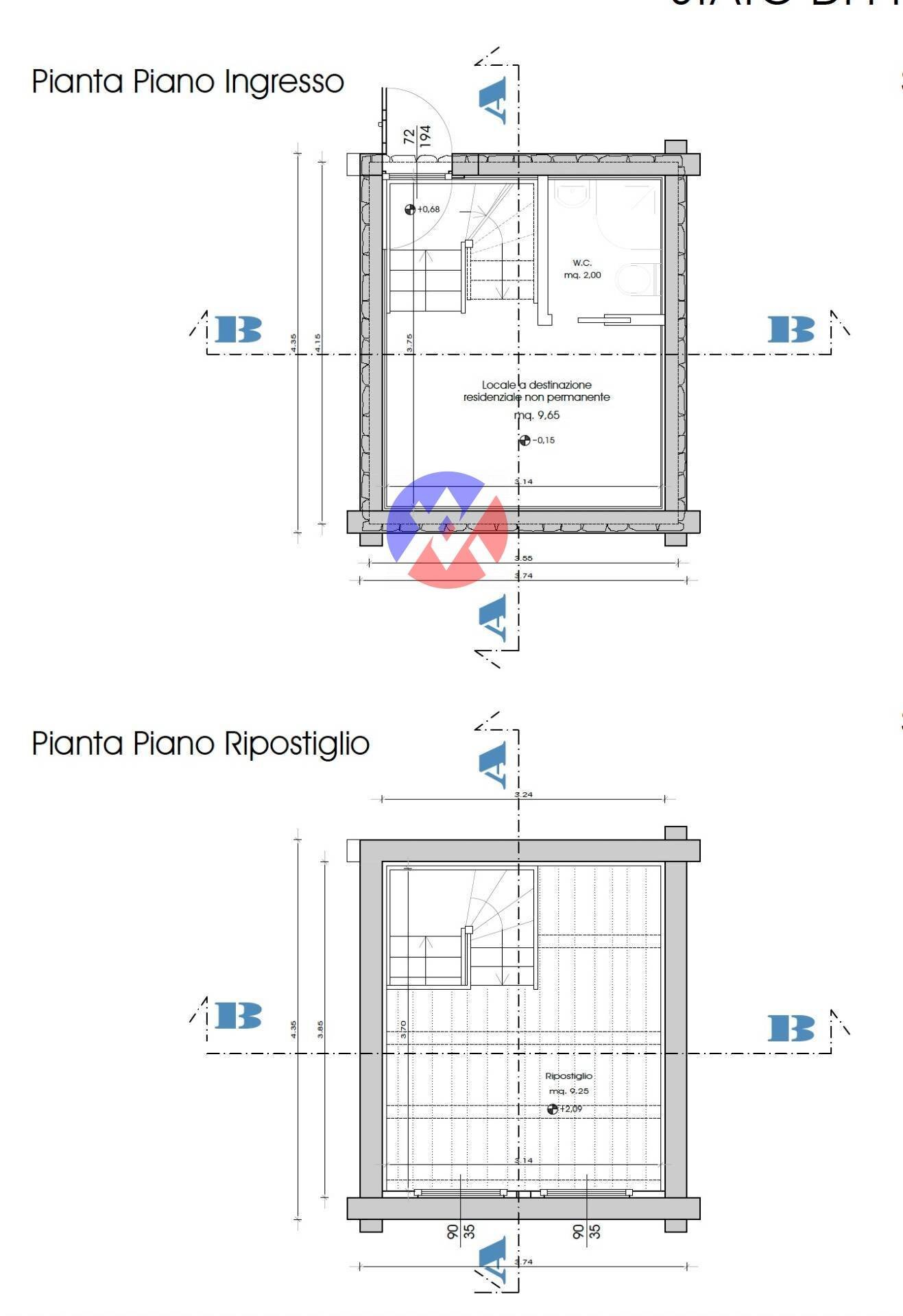 Foto 21 - Rustico Moena - planimetria 1