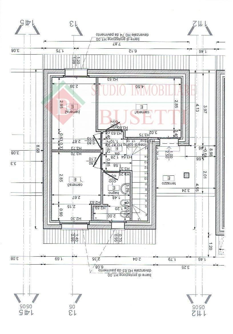 Foto 50 - Villa via Giacchetti
 
127, Gorla Minore - planimetria 1