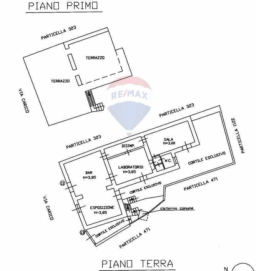 Planimetria - Casa indipendente Via Carico
 
11, Acireale - planimetria 1
