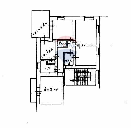 Planimetria - Apartment Corso Savoia
 
136, Acireale - floor plans 1