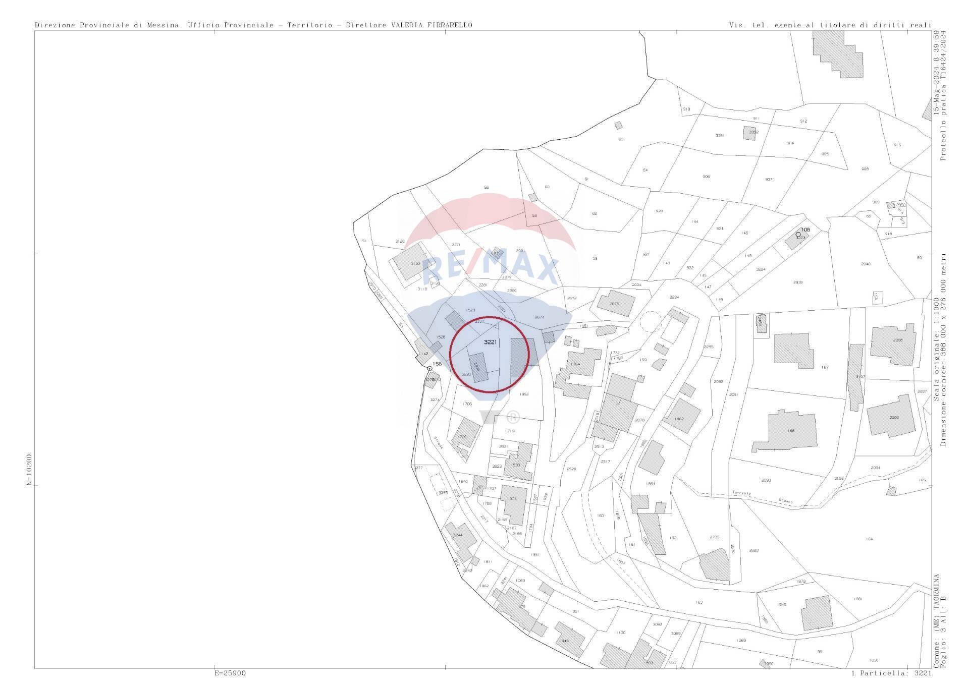 Pianta 2D - Box Via Branco, Taormina - planimetria 1