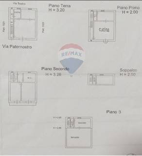 Pianta 2D - Casa indipendente via Paternostro
 
53, Bagheria - planimetria 1