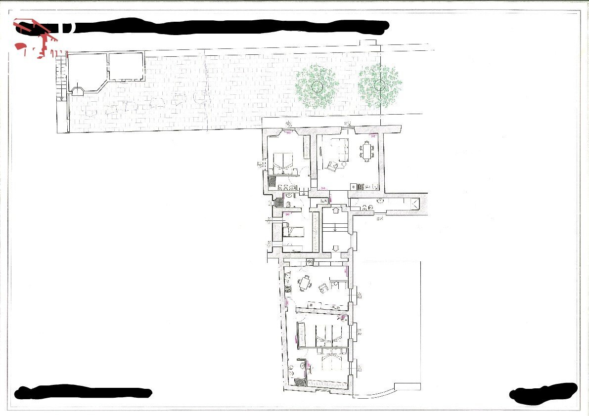 Firenze Careggi collinare vendesi appartamento in villa - Quadrilocale via di Capornia
 
18, Firenze - planimetria 1