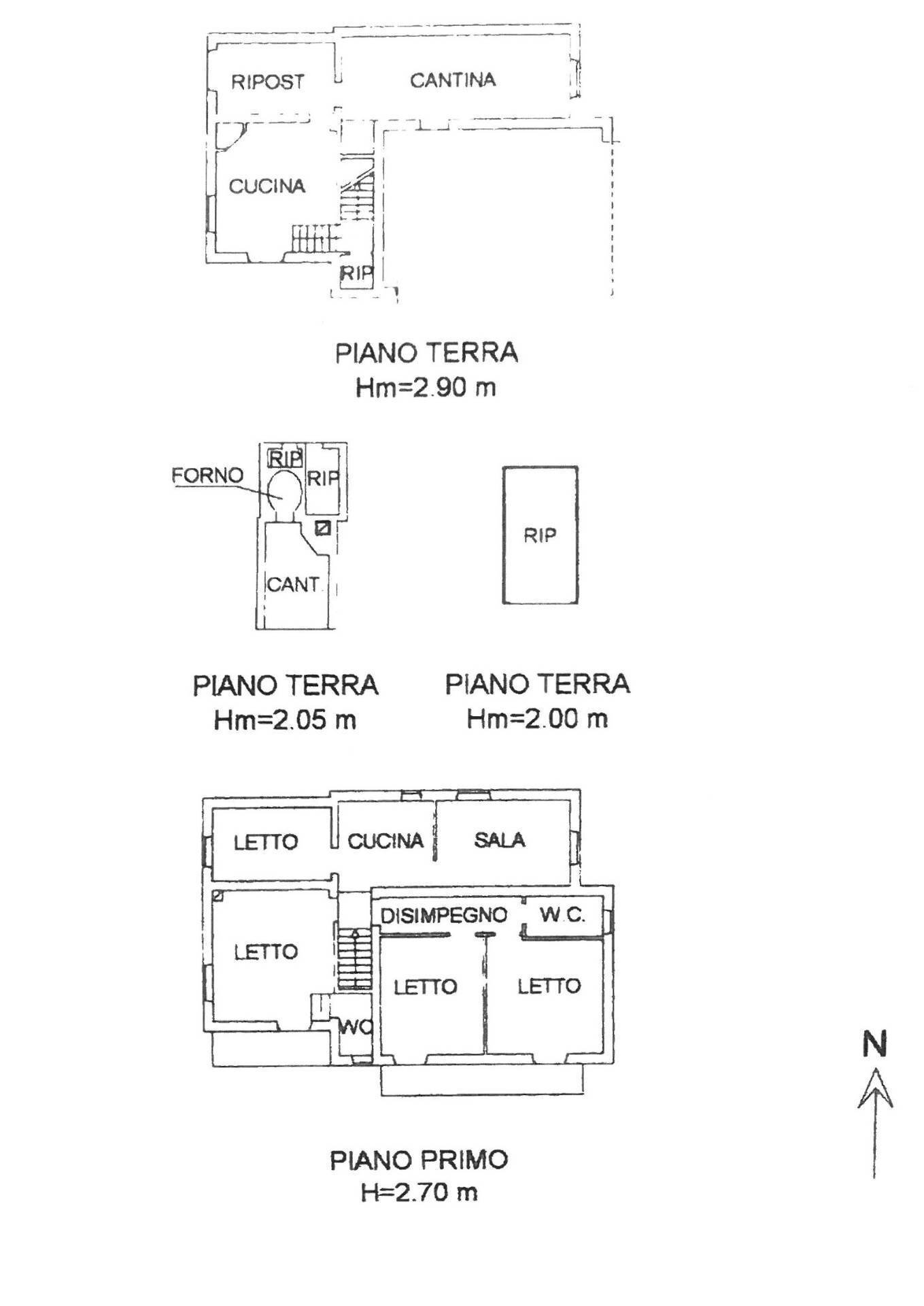 Foto 60 - Casa indipendente Via Case Sparse
 
0, Ferentillo - planimetria 1