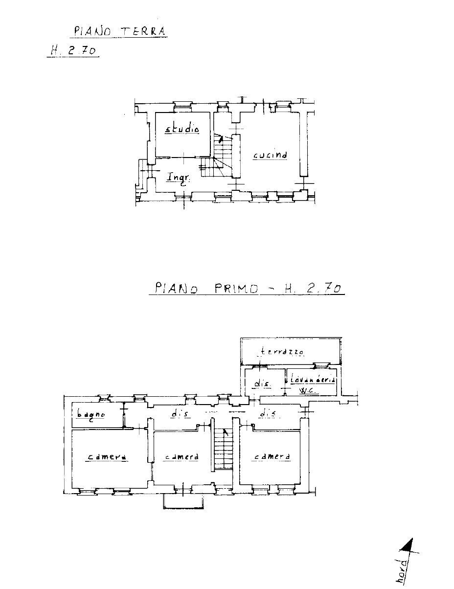 Rustico Asti - planimetria 1