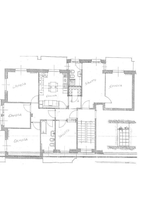 Apartment via Giovanni Falcone, 4, Mondovì - floor plans 1