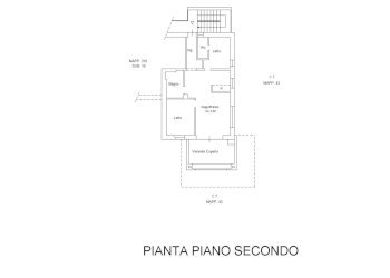 Planimetria - Trilocale Via Su Pinnone, Olbia - foto 16