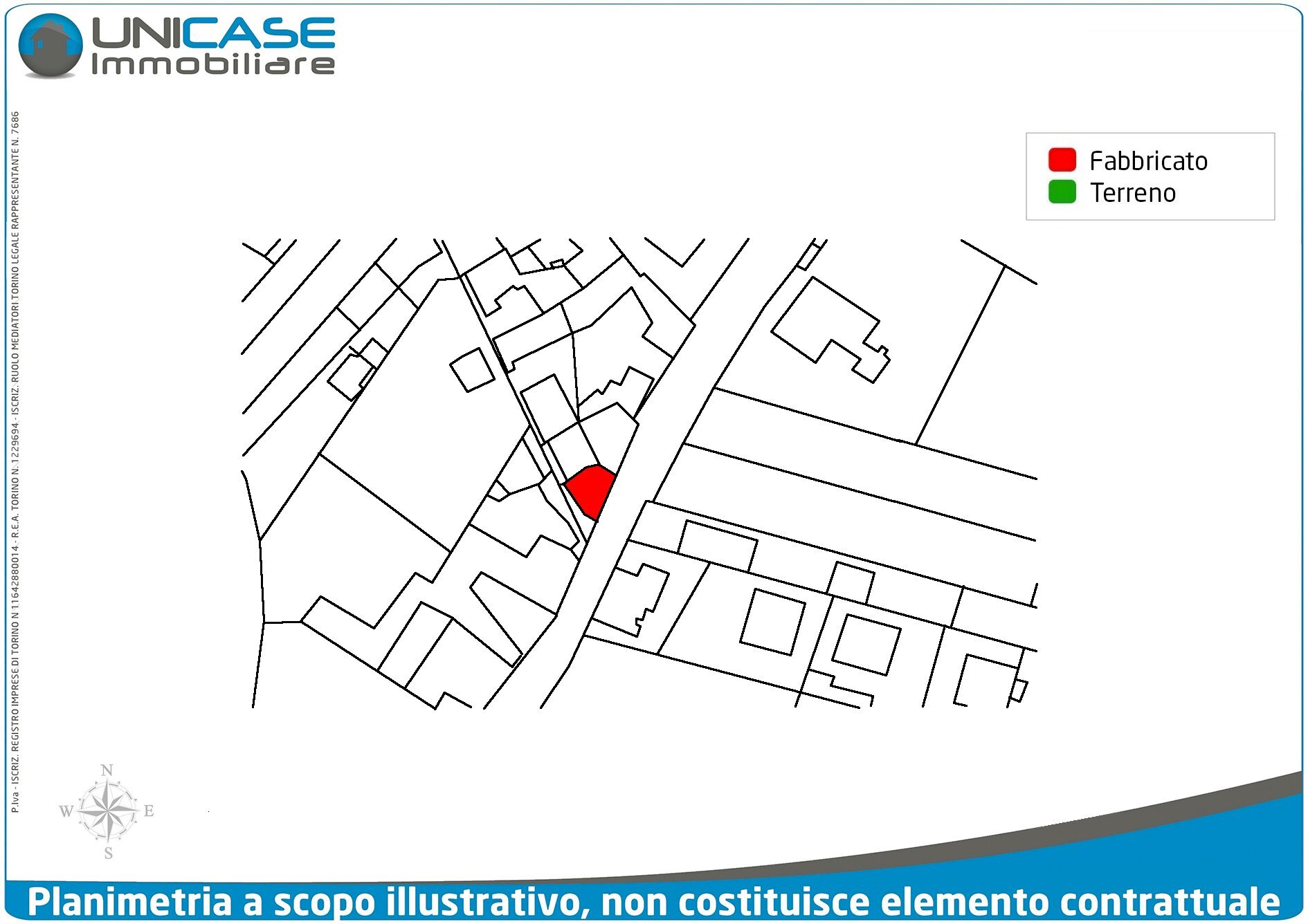 Independent house Via Paesana, 124, Barge - floor plans 1