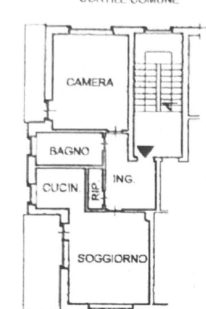 Two-room apartment Via Torino Poligono, Lombardore - floor plans 1