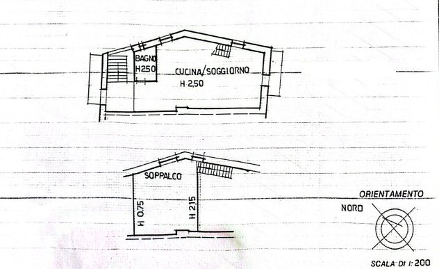 Porzione di casa Frazione Paschero, snc, Stroppo - planimetria 1