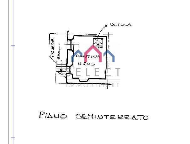 Foto 54 - Semi-detached house Pescaglia - floor plans 1