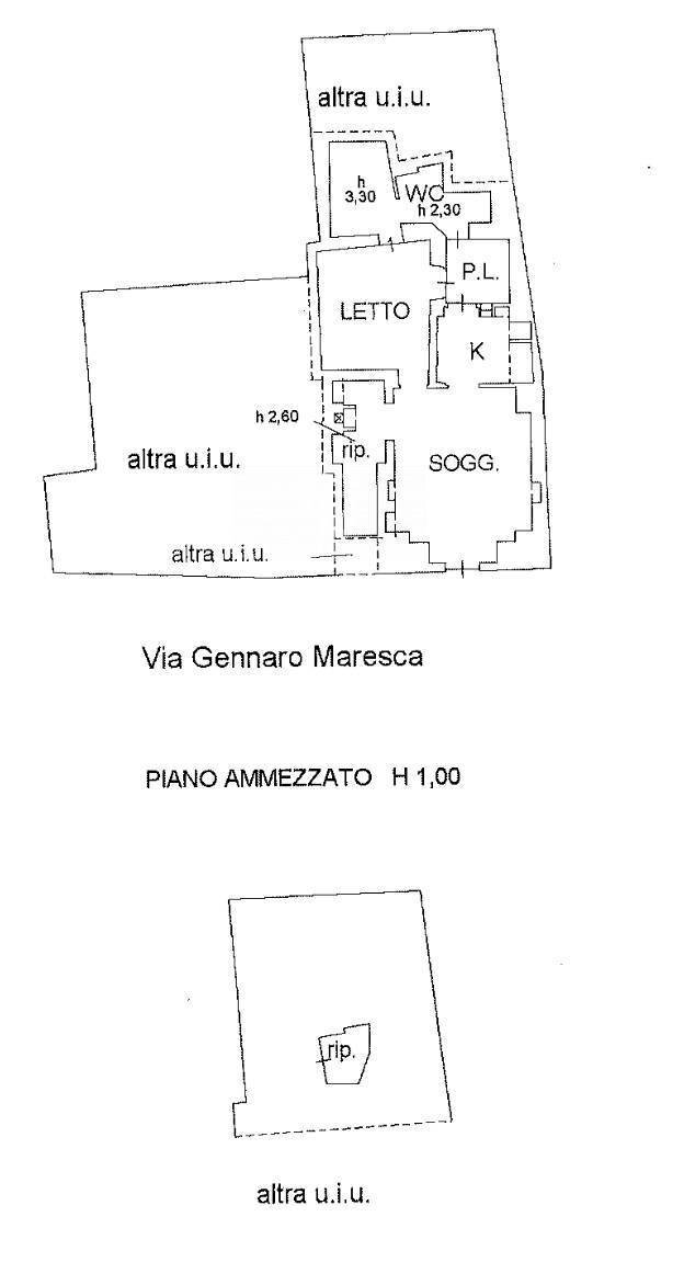 Foto 21 - Trilocale Via Gemmaro Maresca
 
43, Ostuni - planimetria 1
