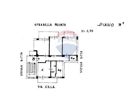 Pianta 2D - Apartment VIA GELA
 
18, Lentini - floor plans 1