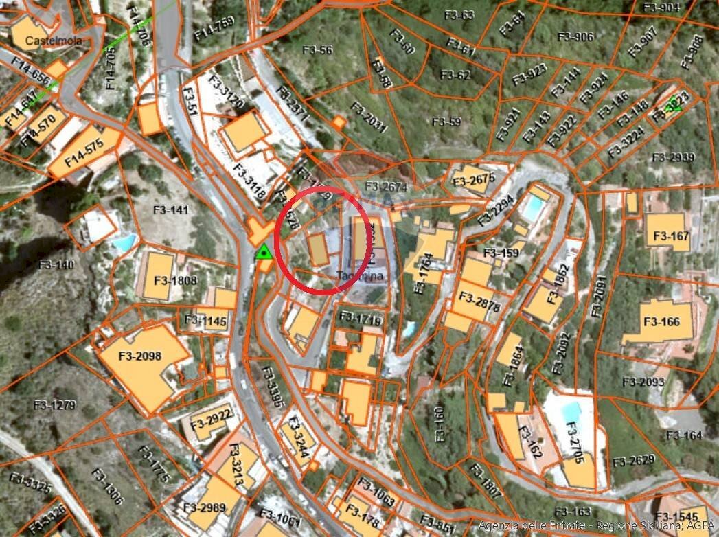 Posizione della mappa - Terreno agricolo via Branco, Taormina - planimetria 1