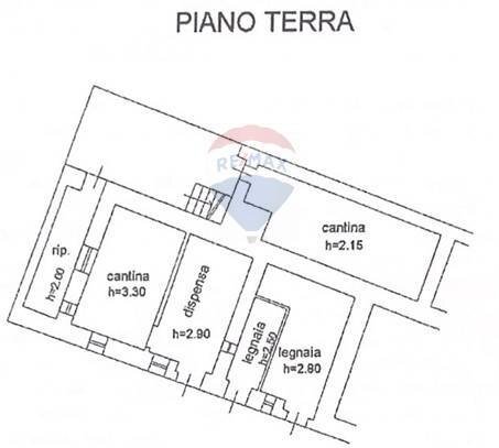 Pianta 2D - Casa semi indipendente Via Torre
 
18, Frosolone - planimetria 1