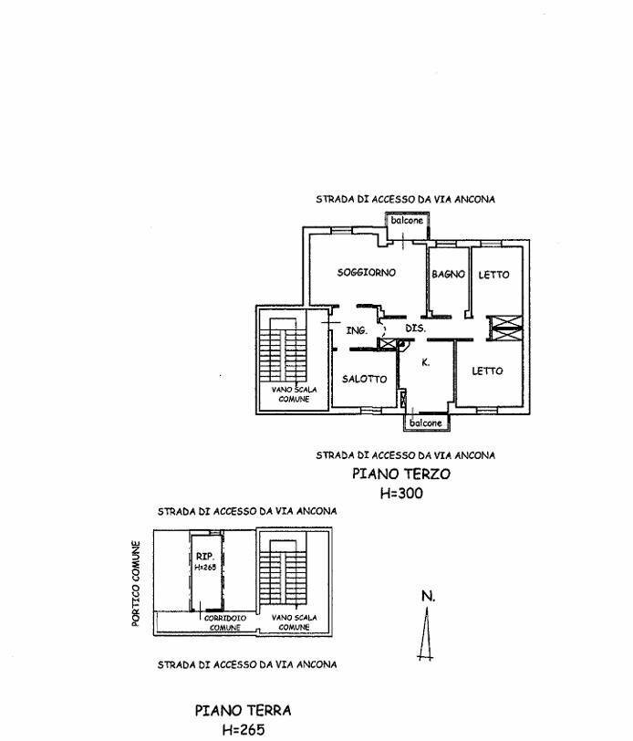 Foto 74 - Apartment Via Ancona
 
6, Gallipoli - floor plans 1