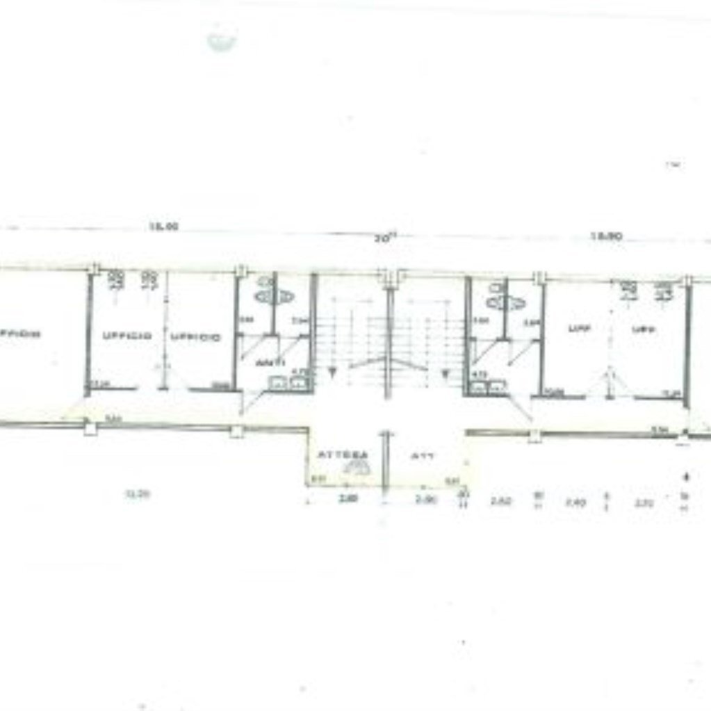 Ufficio Via Larga, 37, Bologna - planimetria 1