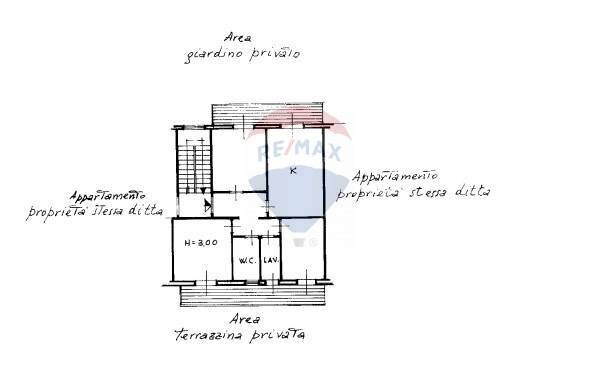 Pianta 2D - Trilocale Via Del Fasano
 
49, Catania - planimetria 1