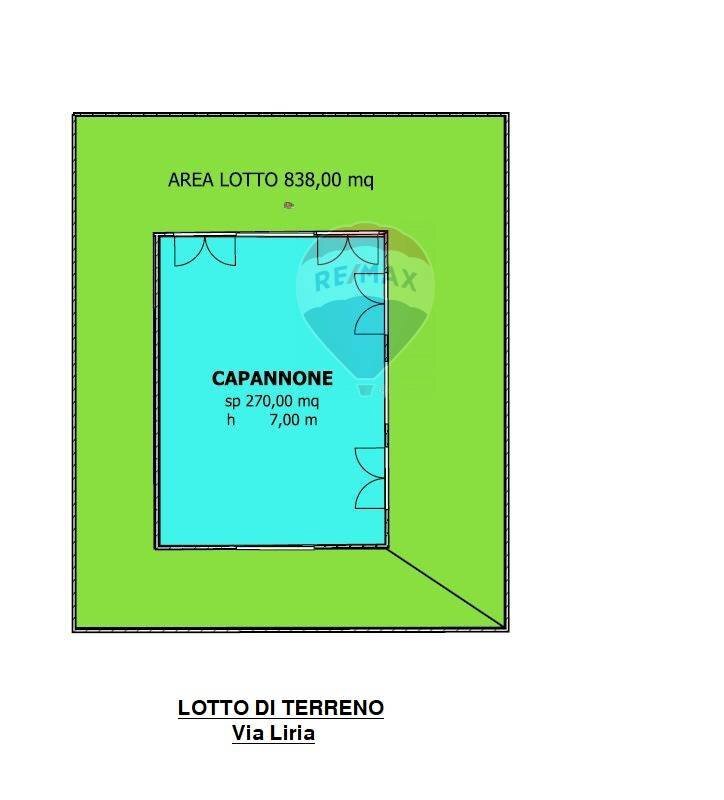 Pianta 2D - Locale Commerciale Via Liria
 
4, Giardini-Naxos - planimetria 1