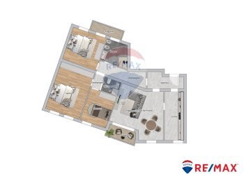 Pianta 2D - Quadrilocale Via Puccini
 
4, Castelfranco Veneto - foto 44