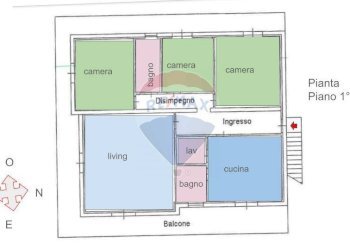 Pianta 2D - Villa contrada Boscorotondo, Scicli - foto 28