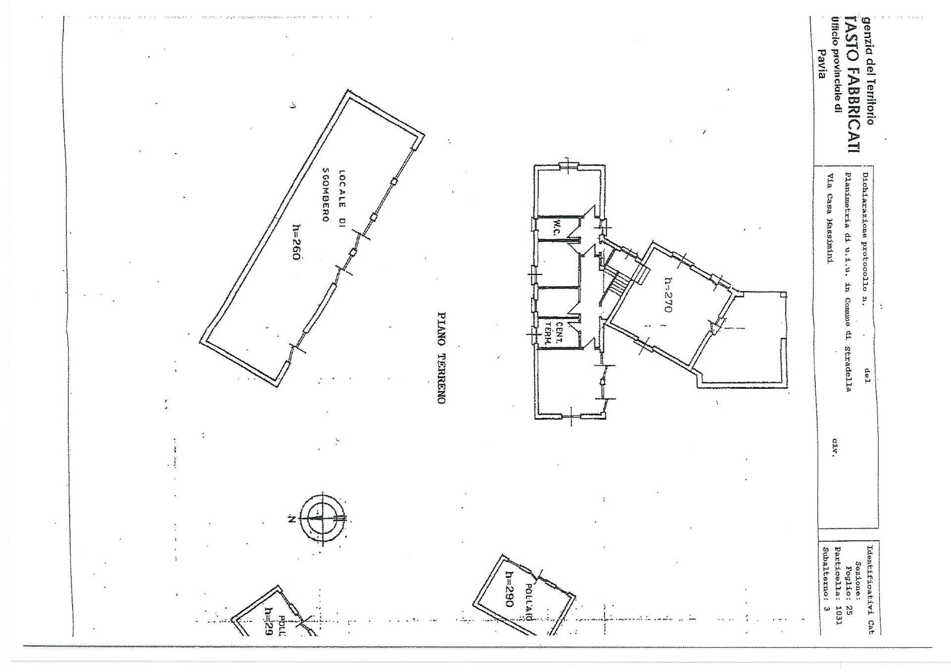 Foto 36 - Villa Via Clamandrei
 
7, Stradella - floor plans 1