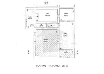 Planimetria - Casa indipendente via Erta, 860, Verucchio - foto 24