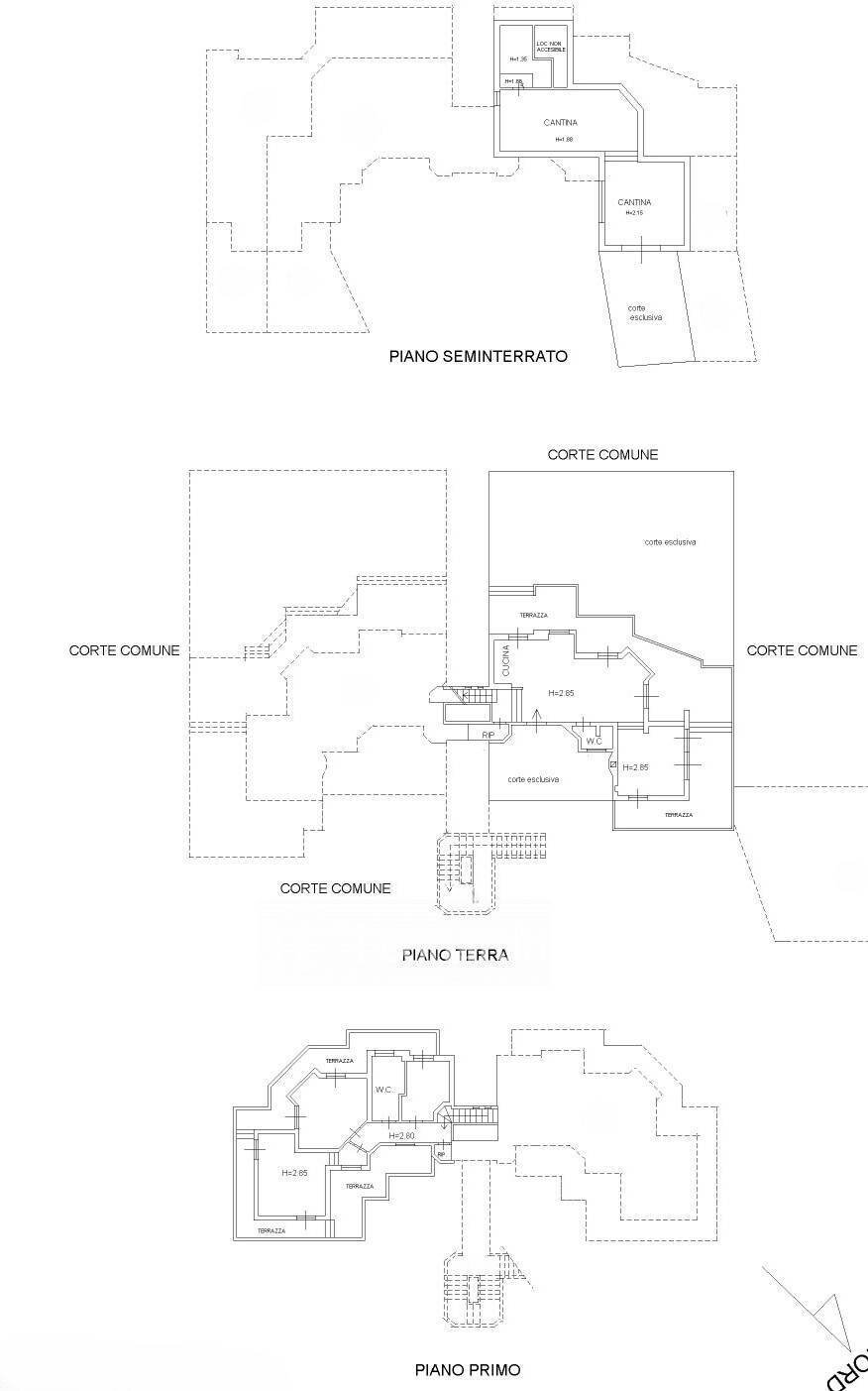 Foto 5 - Terraced Villa via gramsci, Montignoso - floor plans 1