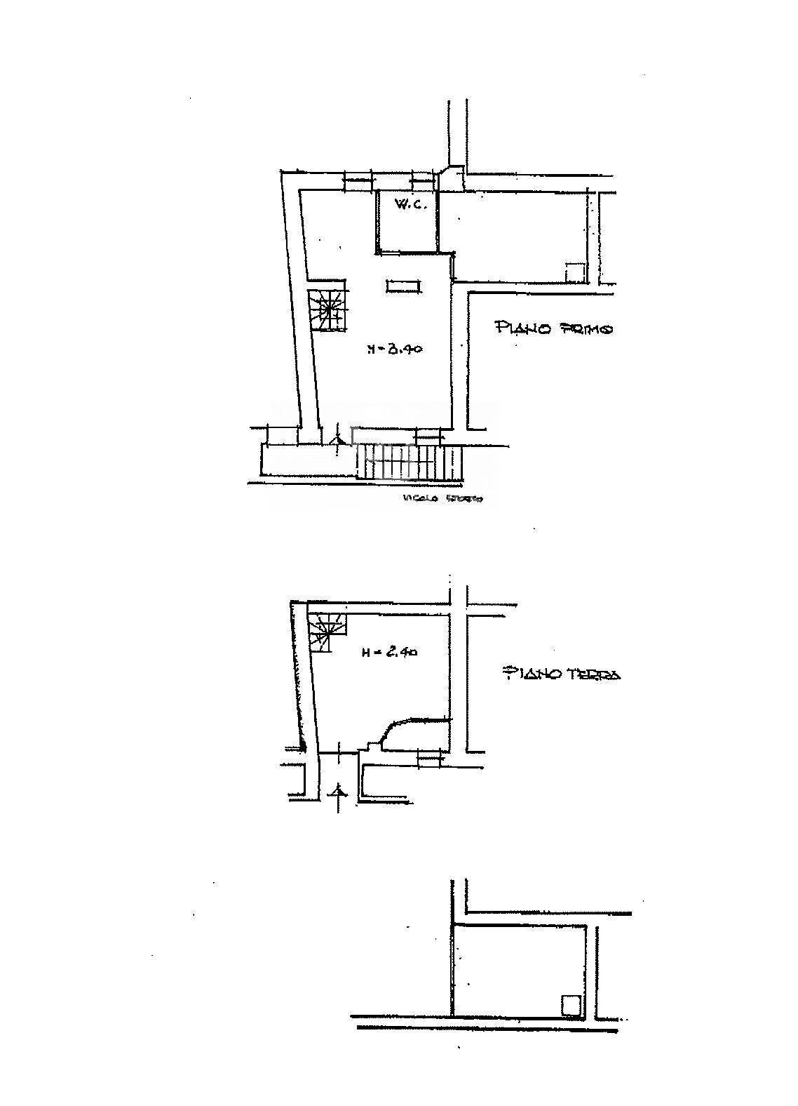Foto 35 - Casa semi indipendente Via Vicolo Storto
 
8, Tarquinia - planimetria 1
