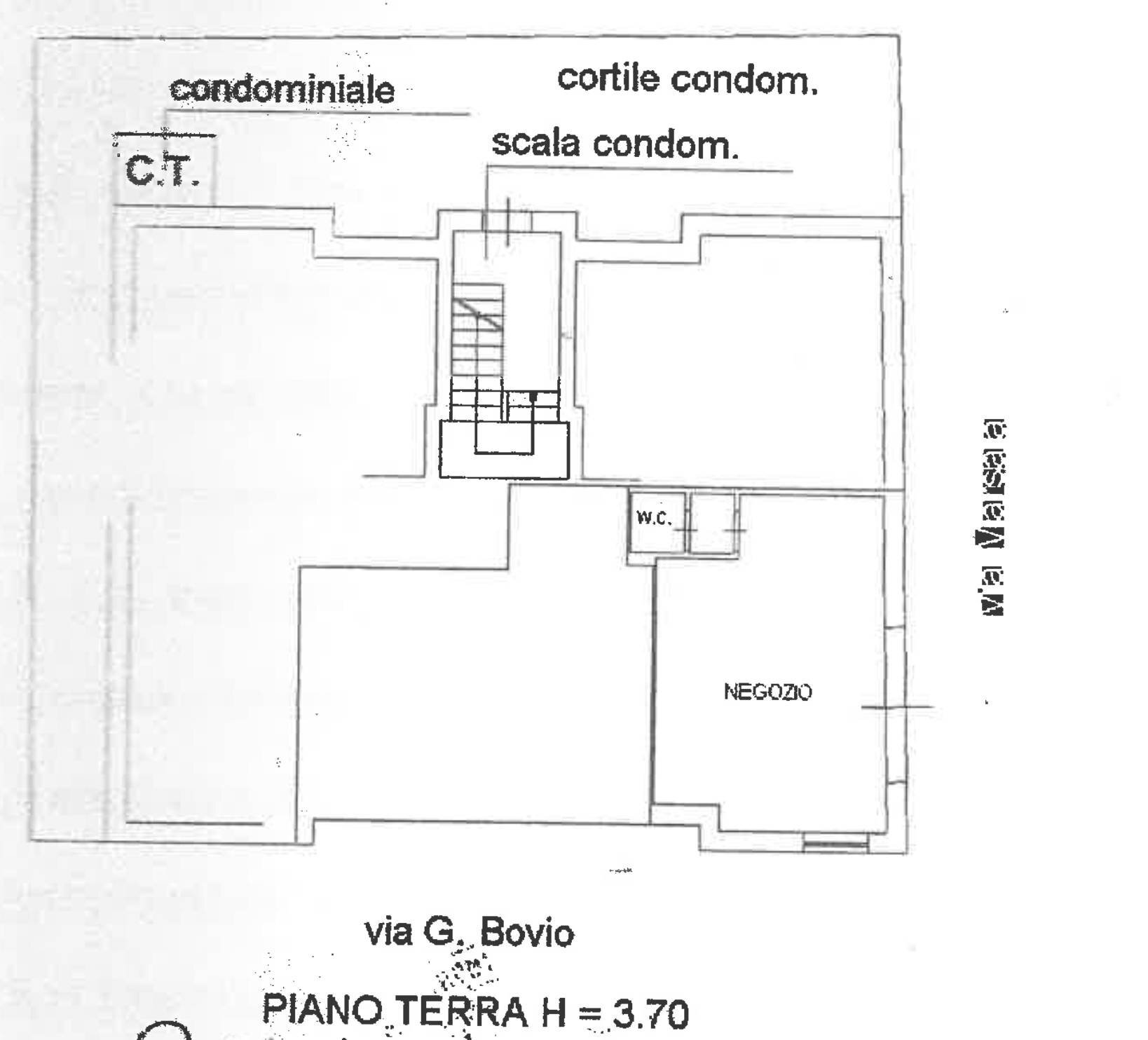 Foto 15 - Locale Commerciale Via Marsala
 
55, San Benedetto del Tronto - planimetria 1