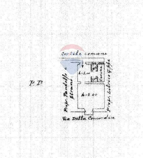 Pianta 2D - Bilocale Via Mulino A Vento
 
192, Catania - planimetria 1