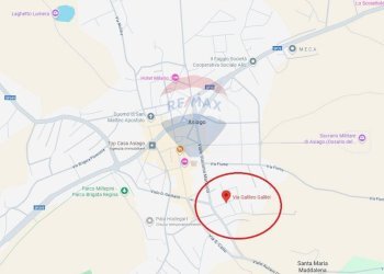 Posizione della mappa - Terreno edificabile VIA GALILEO GALILEI, Asiago - foto 7