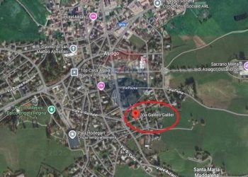 Posizione della mappa - Terreno edificabile VIA GALILEO GALILEI, Asiago - foto 8