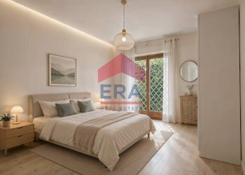 rendering camera da letto - Trilocale Via Enrico Fermi
 
49, Roma - foto 3