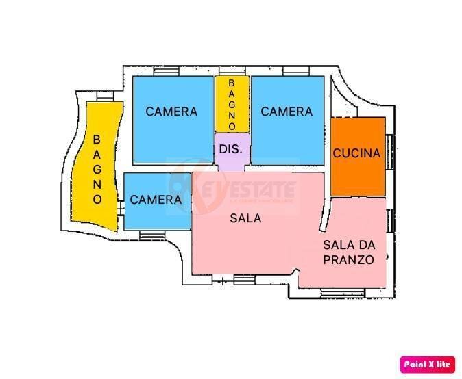 Foto 51 - Villa S.da Vicinale Badde Fustiggiu, Sorso SS
 
22, Sorso - planimetria 1