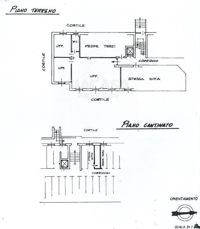 Foto 17 - Ufficio Cologno Monzese - planimetria 1