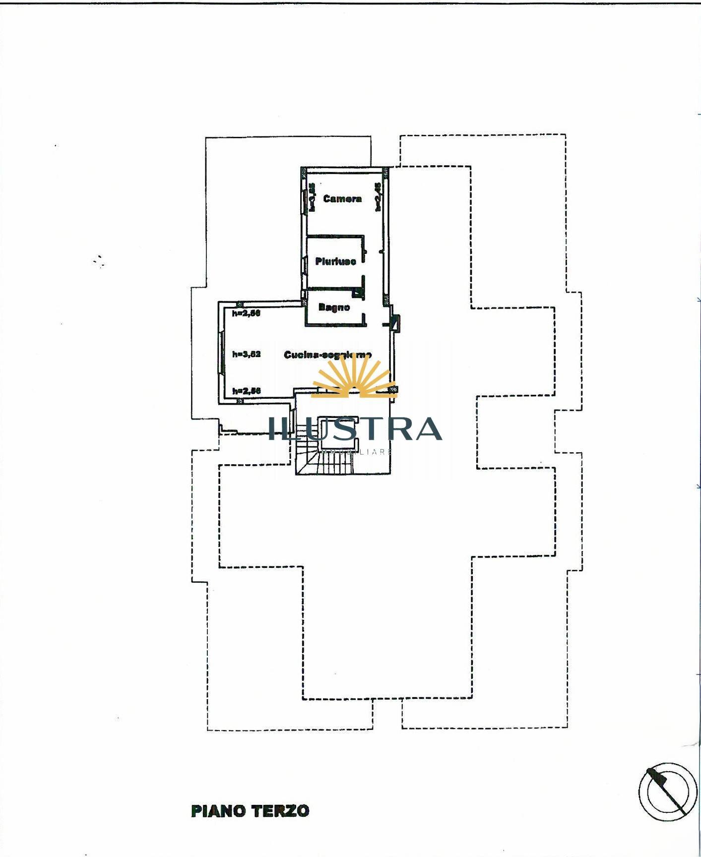 Foto 14 - Three-room apartment viale trieste
 
135, Comunanza - floor plans 1