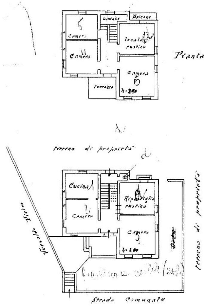 Casa indipendente Via Martiri della Libertà, Mottalciata - planimetria 1