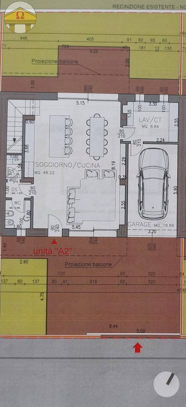 Foto 6 - Casa semi indipendente Ponzano Veneto - planimetria 1