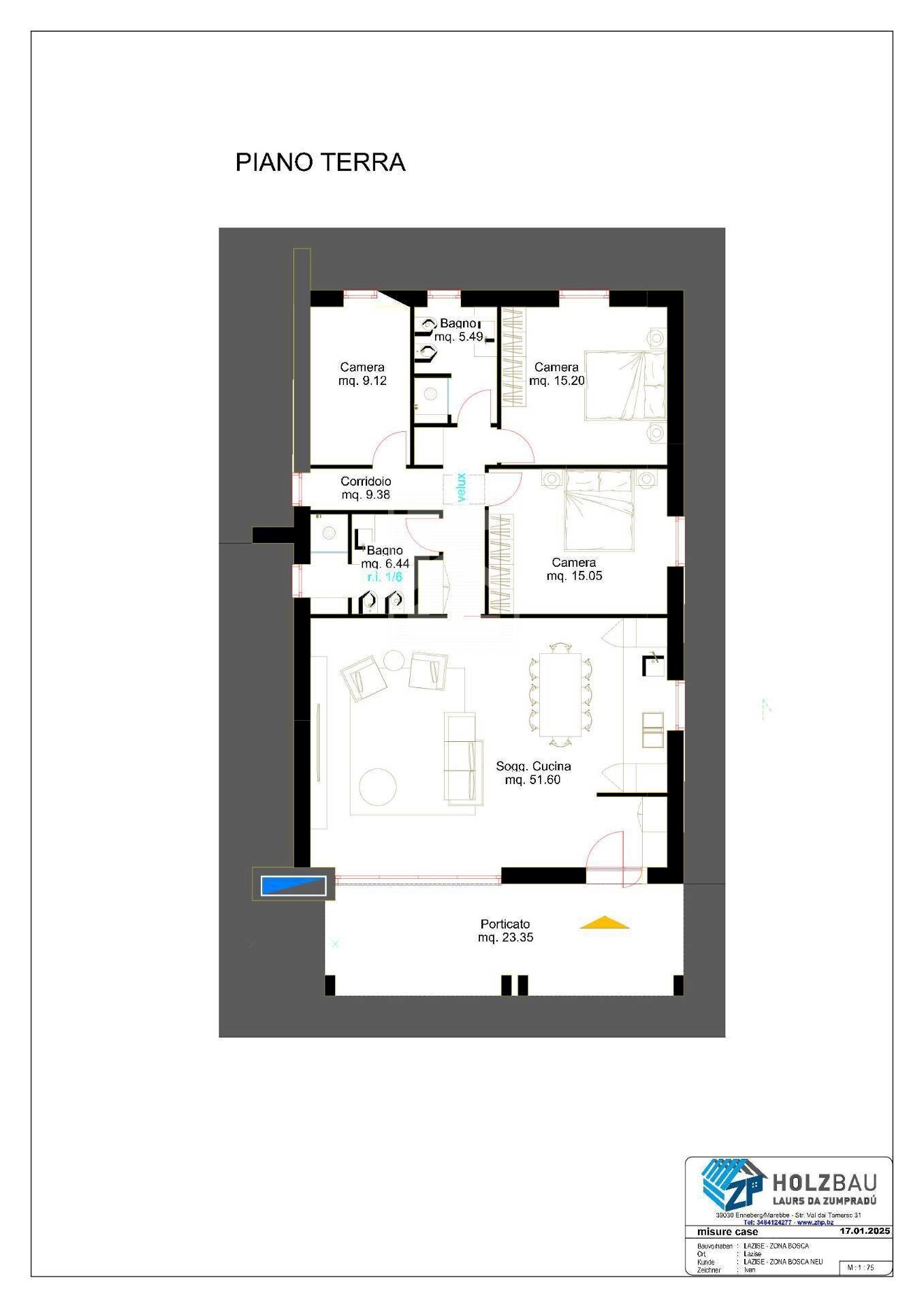 Foto 8 - Villa Via Lazise, Lazise - floor plans 1