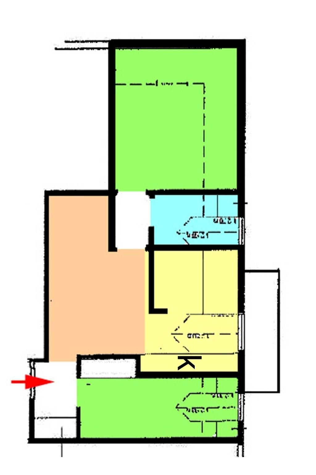 Bilocale via Torino, Pontedassio - planimetria 1